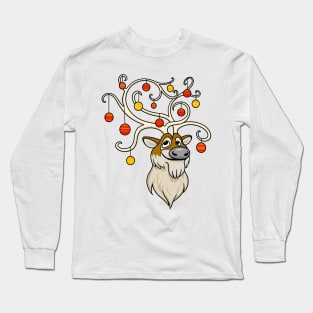 Festive Reindeer Long Sleeve T-Shirt